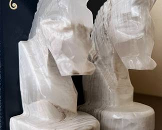 Horse Head Bookends