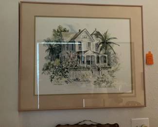 $70 Limited print Florida cottage Sandi Clark Norris 30x25