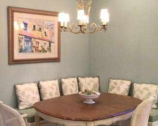 Custom Painted Table 42x60