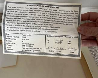 Elaine Huges Giclee