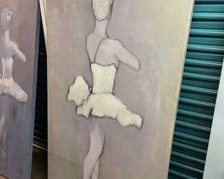 Ballet paintings -set of 4 5’ x 3’