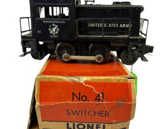 ionel United States Army Switcher No. 41 Post War 1955-57 Original Box