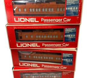Lionel Pullman Cars The Milwaukee Road 6-9527, 2 Aberdeen 6-9501, Tacoma 6-9504