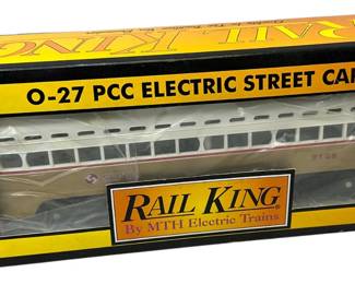 Rail King MTH Electric Trains: Philadelphia Septa PCC Electric street car RK-2503