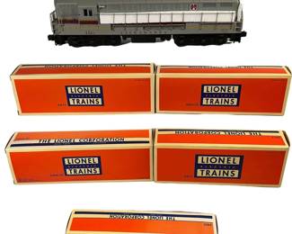 New in Original Cardboard Case Boxes Lackawanna Diesel Thunderbird Freight Train Horn Outfit 2219 W