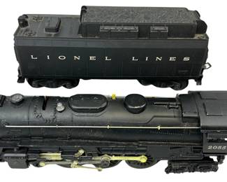 Lionel Locomotive 6-8-6 Engine & Tender 2055 Smoke 6026W +167 Controller Whistle In Original Boxes 1