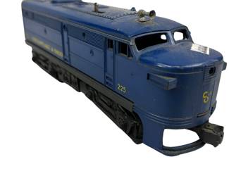 Lionel Diesel Engine Switcher 225 Navy Blue Chesapeake & Ohio