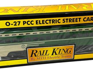 Rail King MTH Electric Trains: San Francisco PCC Car w/ Proto Sound 30-2504-1
