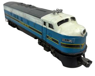 Lionel 8363 Diesel Engine Baltimore & Ohio Blue Black Stripe