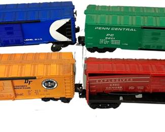 Lionel Plastic Boxcars 6480 Exploding 9201 9748 9769
