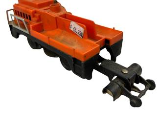 Lionel Track Cleaning Car No. 3927 Orange Pull Behind NO Tanks or Cans