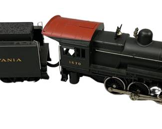 Rail King MTH B-6 Switcher Steam Engine 1670 & Tender Pennsylvania