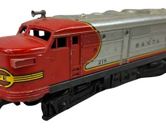 Lionel Diesel Dummy Engine Santa Fe GM 218 Red Silver