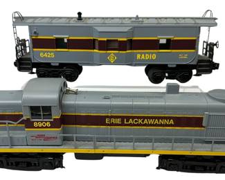 Lionel - Erie-Lackawanna RS3 Diesel 8906 + 6425 Caboose