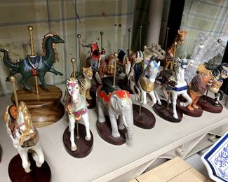 Carousel Horse figurines