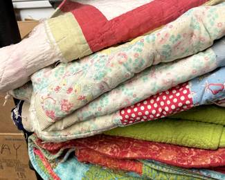 Assorted quilts