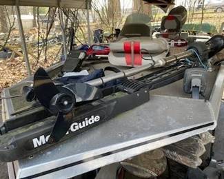 In Beautiful Condition BASS TRACKER BOAT AND TRAILER with MECURY OUT BOARD MOTOR
