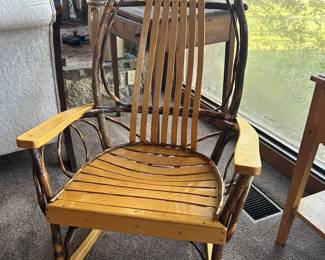 Unique Antique Rocking Chair in Beautiful Condition