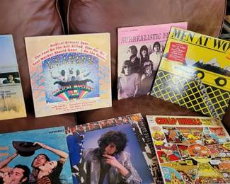 Some of the Vinyl Record Albums in this Estate