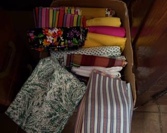 Loads of fabric and notions!