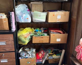 Loads of fabric and notions!