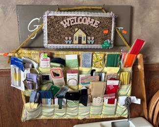 Loads of fabric and notions!
