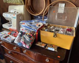 Loads of fabric and notions!