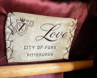Vintage Coat by City of Furs Pittsburgh
