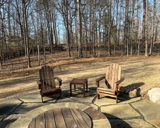 Adirondack chairs