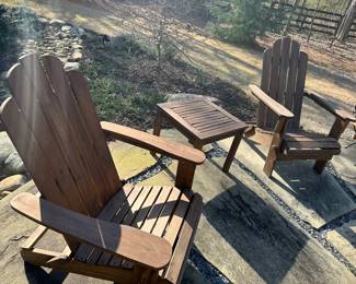 Adirondack chairs