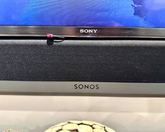 Sonos Wireless Sound Bar and 85" Sony Bravia TV