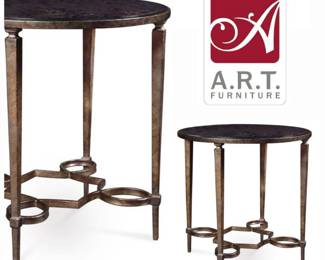 Pair of MARNI Lamp Tables by A.R.T.Furniture $450 or bid #4