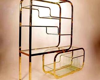 ca. 1980 MILO BAUGHMAN Etegere' $1,250 or bid #11