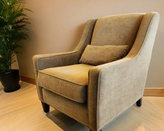 STYLUS made-to-order Arm Chair in Sage Green $375 or bid #40