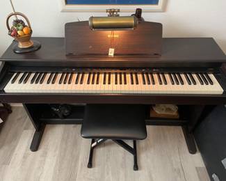 Yamaha Digital Piano YDP 101 with seat.         53.5"w 18.5"d 32"t                                  