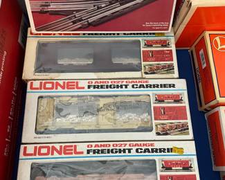 Lionel Electronic Train Pieces:  Prices vary by item.  Switching track, Heavy Metal Locomotive, various cars.