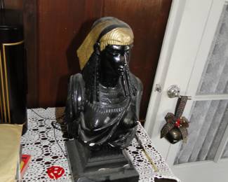 Old Indian statue