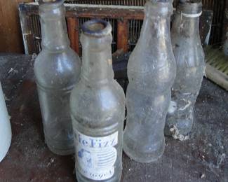 Old bottles Fizz