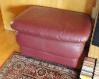 Leather Ottoman 2 of these