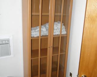 Ikea glass door cabinet