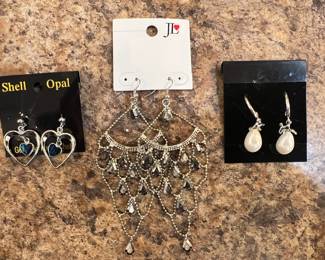 3 fabolous earrings.  