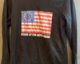 Agary & Easy black long sleeve shirt. Size large.