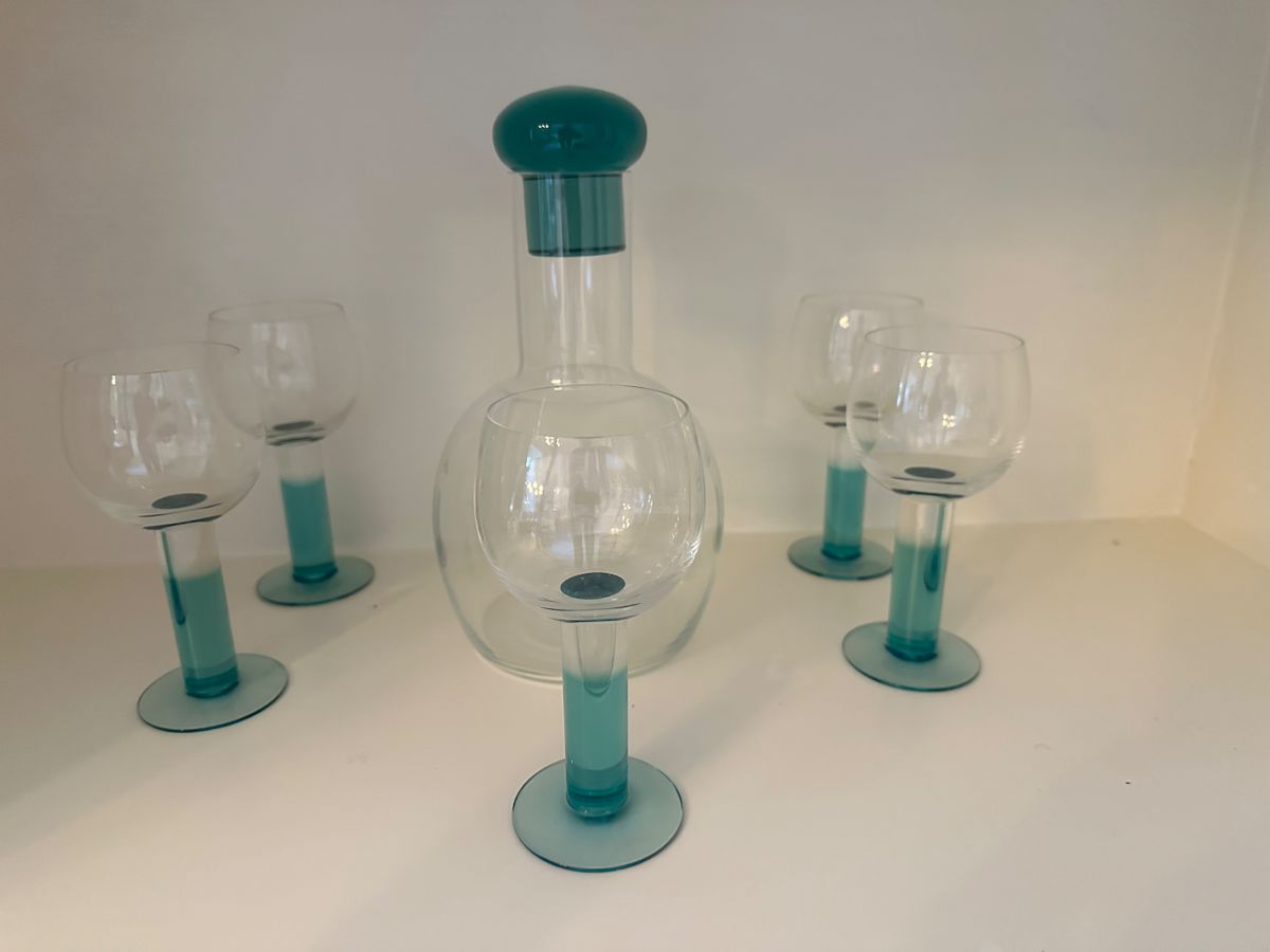 MONDO , findland Decanter with glasses