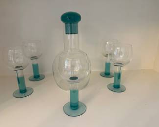 MONDO , findland Decanter with glasses