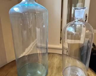 Antique German apotheary bottles