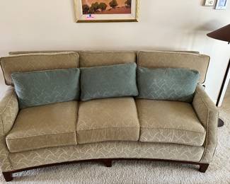 Fairfield custom sofa 8ft long, like new