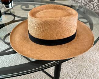 Stetson straw hat