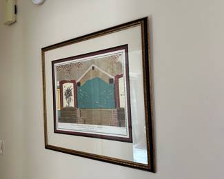 Reproduction "Pompéi" de CHIANTARELLI
Giuseppe CHIANTARELLI (XVIII-XIX)
Origine : Italie
Epoque : 19ème siècle
Matériaux : Papier
Dimensions : Ht 65 x 72 cm