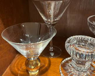 Orrefors Nobel martini glass