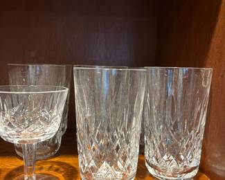 Waterford Lismore tumblers - hiball glasses (8)